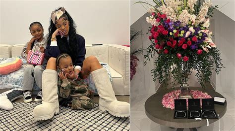 See Offset's Mother's Day Gifts to Cardi B .